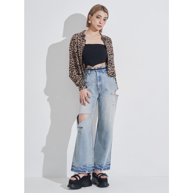 【厚底】バックルモチーフスニーカーサンダル | EVRIS | 詳細画像11 