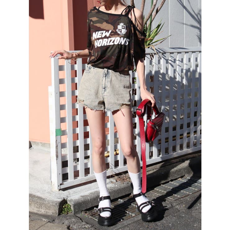 【厚底】バックルモチーフスニーカーサンダル | EVRIS | 詳細画像21 