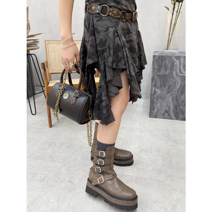 バックルモチーフショートブーツ | EVRIS | 詳細画像20 