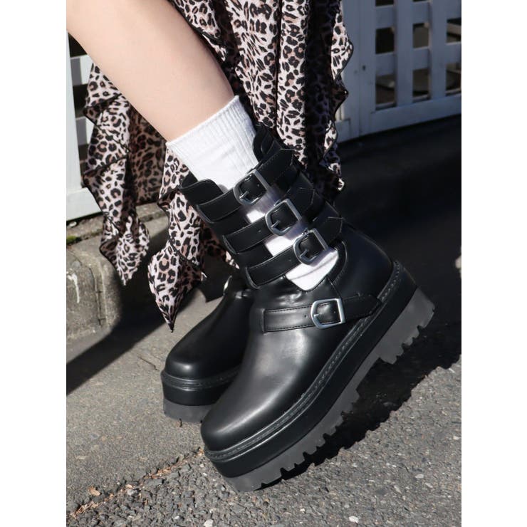 バックルモチーフショートブーツ | EVRIS | 詳細画像6 