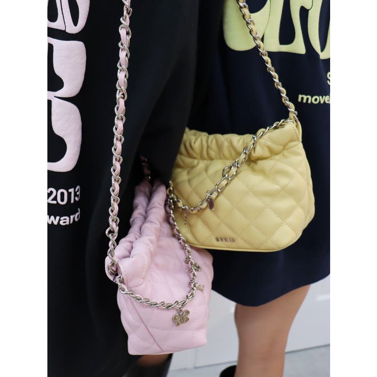 キルティングモチーフチェーンBAG[品番：MKSW0061734]｜EVRIS