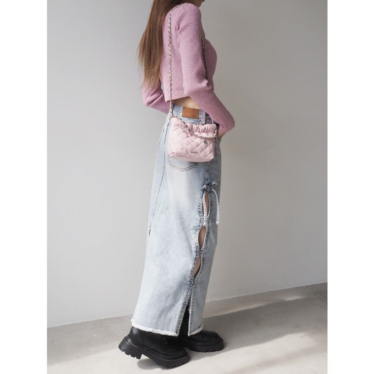 キルティングモチーフチェーンBAG[品番：MKSW0061734]｜EVRIS