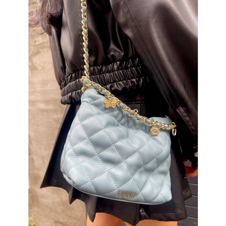 キルティングモチーフチェーンBAG[品番：MKSW0061734]｜EVRIS