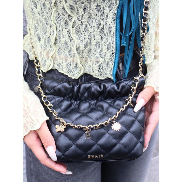 キルティングモチーフチェーンBAG[品番：MKSW0061734]｜EVRIS