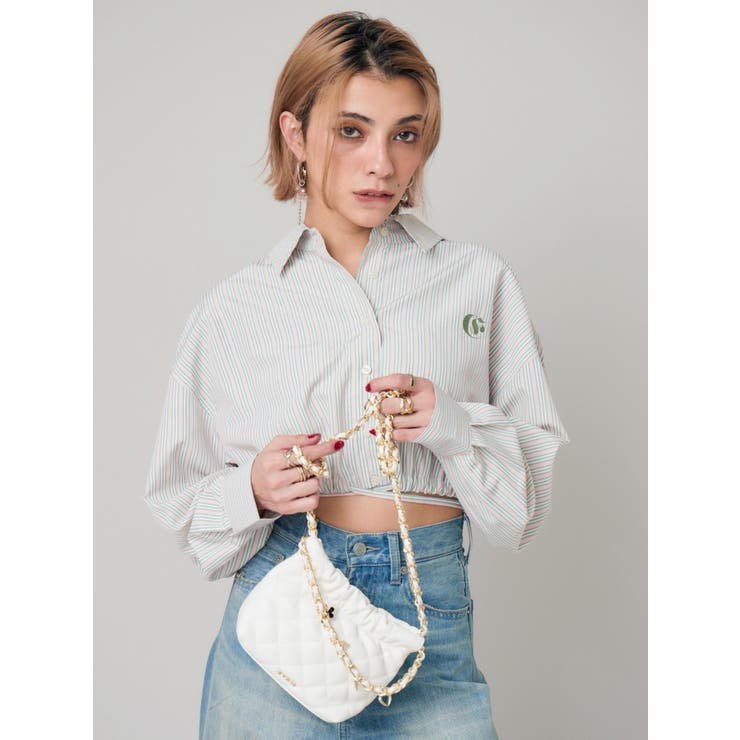 キルティングモチーフチェーンBAG[品番：MKSW0061734]｜EVRIS
