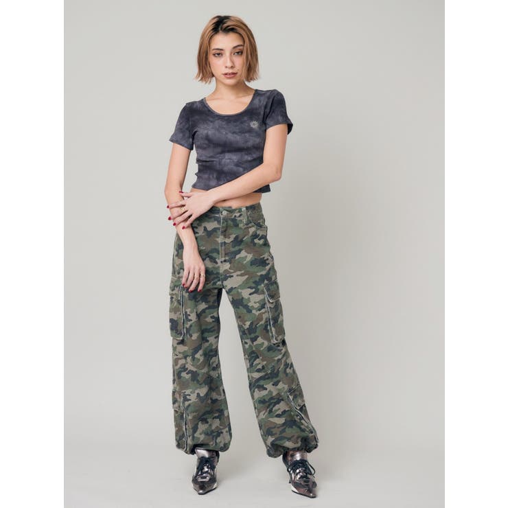 ボリュームカーゴデニムパンツ【セットアップ着用可能】 | EVRIS | 詳細画像21 