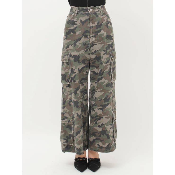 ボリュームカーゴデニムパンツ【セットアップ着用可能】 | EVRIS | 詳細画像37 