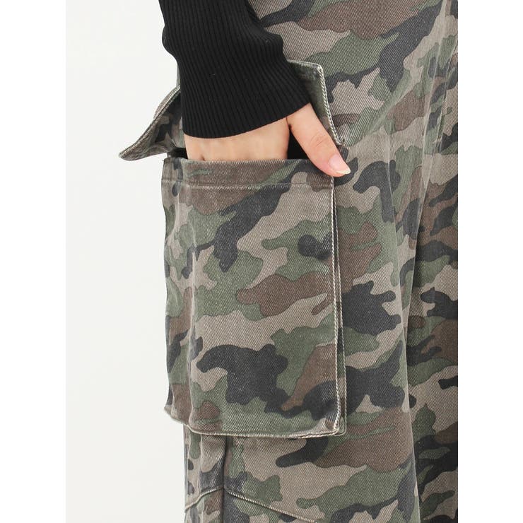 ボリュームカーゴデニムパンツ【セットアップ着用可能】 | EVRIS | 詳細画像42 