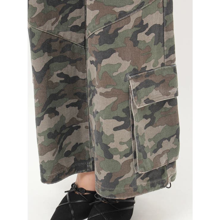 ボリュームカーゴデニムパンツ【セットアップ着用可能】 | EVRIS | 詳細画像45 