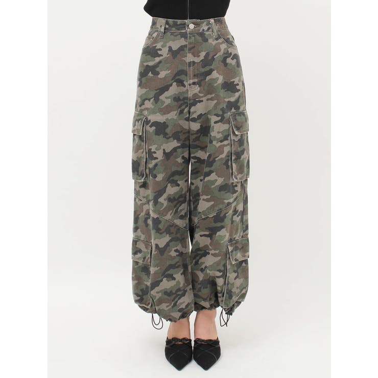 ボリュームカーゴデニムパンツ【セットアップ着用可能】 | EVRIS | 詳細画像48 