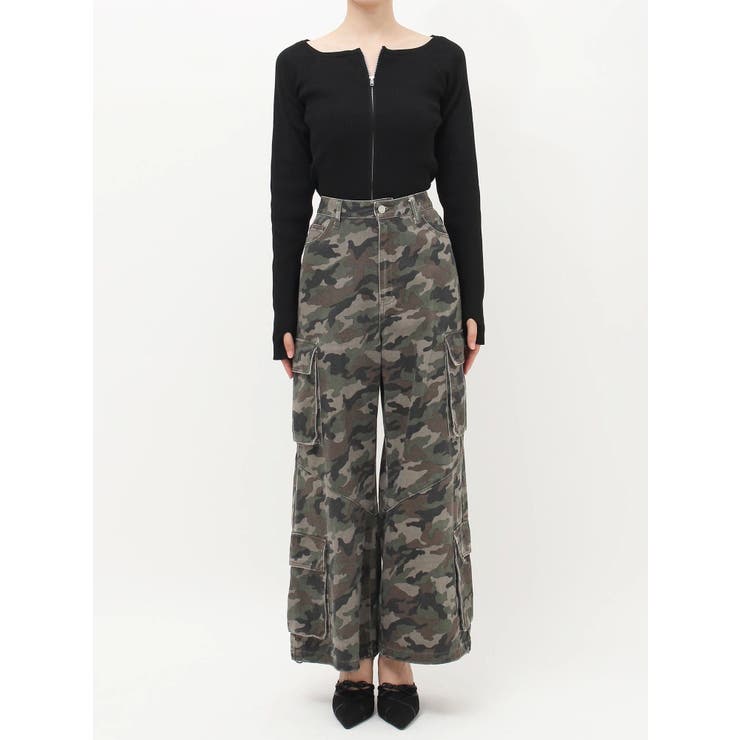 ボリュームカーゴデニムパンツ【セットアップ着用可能】 | EVRIS | 詳細画像49 