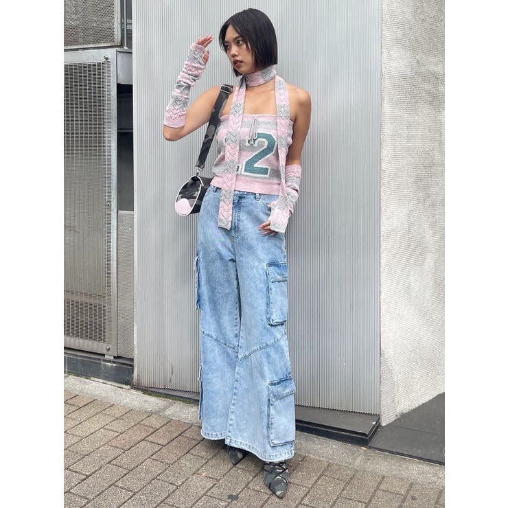 ボリュームカーゴデニムパンツ【セットアップ着用可能】 | EVRIS | 詳細画像7 