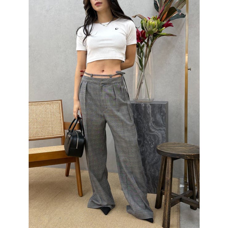 ワンポイントバックストラップTシャツ | EVRIS | 詳細画像24 