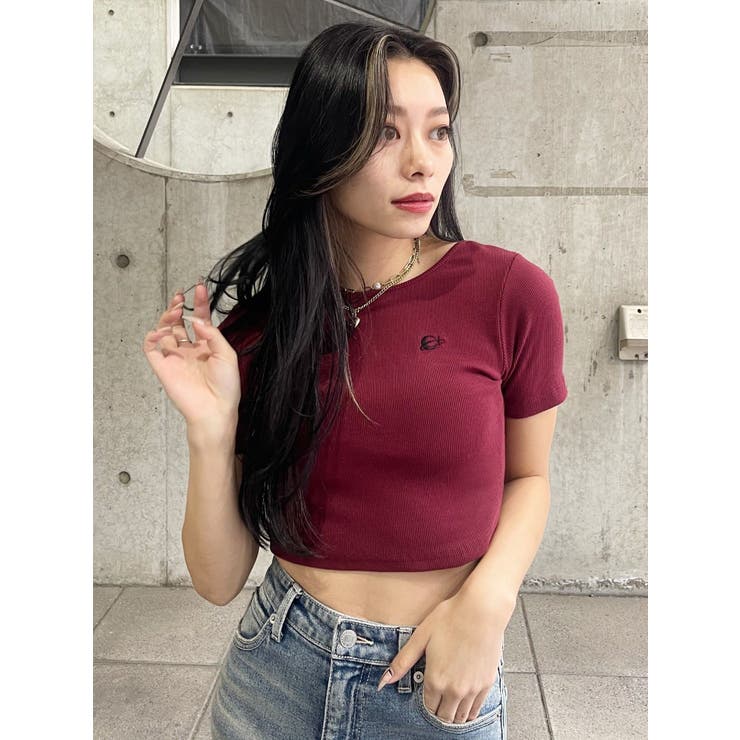 ワンポイントバックストラップTシャツ | EVRIS | 詳細画像33 