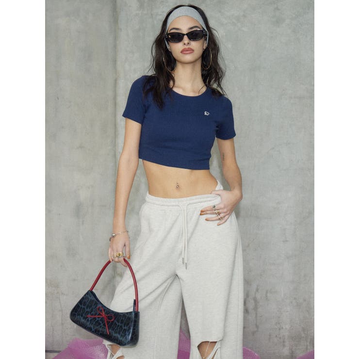 ワンポイントバックストラップTシャツ | EVRIS | 詳細画像41 