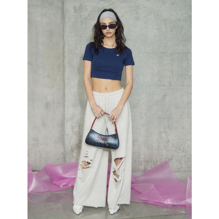 ワンポイントバックストラップTシャツ | EVRIS | 詳細画像42 