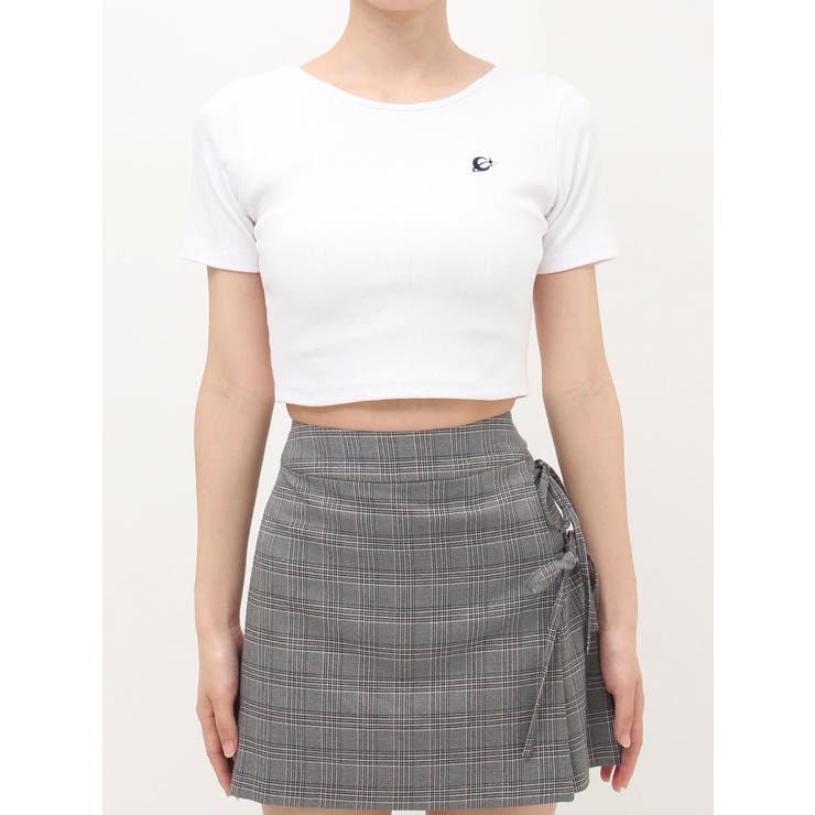 ワンポイントバックストラップTシャツ | EVRIS | 詳細画像46 