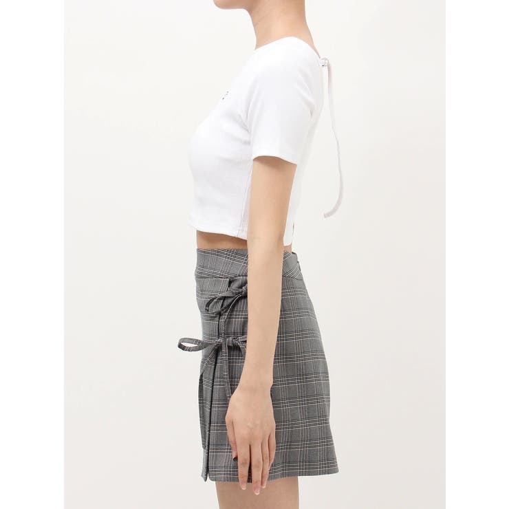 ワンポイントバックストラップTシャツ | EVRIS | 詳細画像47 