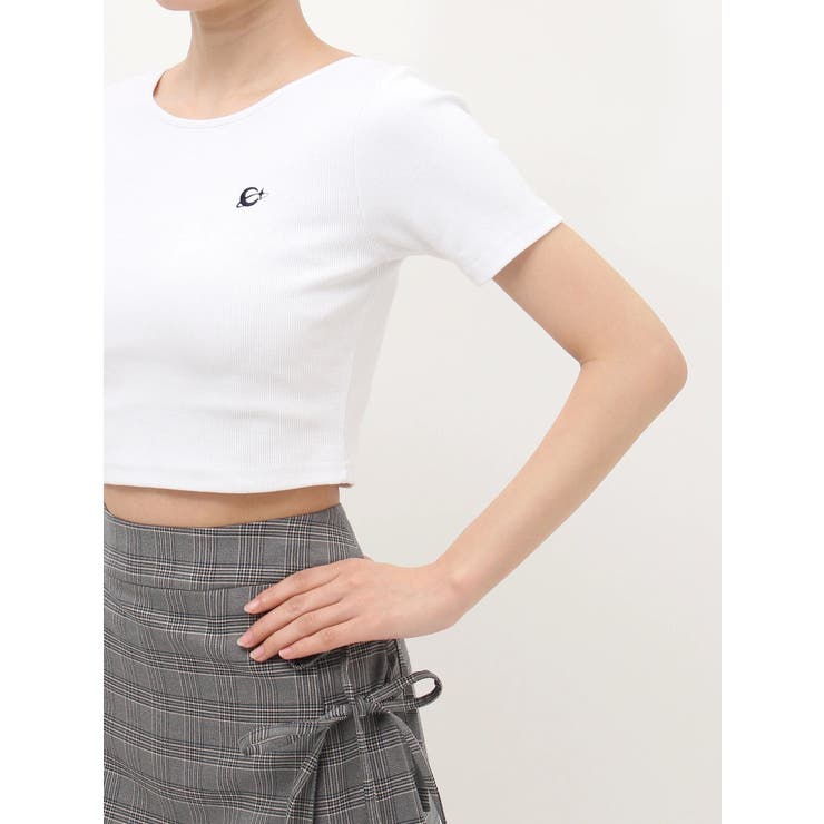 ワンポイントバックストラップTシャツ | EVRIS | 詳細画像50 