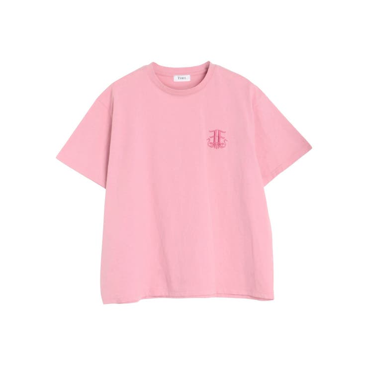 E emblemカラーTシャツ | EVRIS | 詳細画像49 