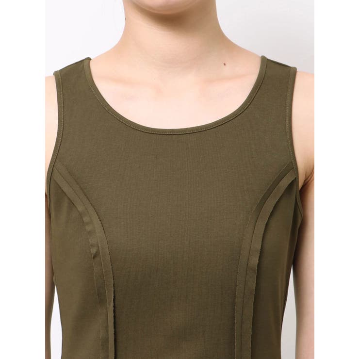 アシンメトリージップタンクワンピース | EVRIS | 詳細画像28 