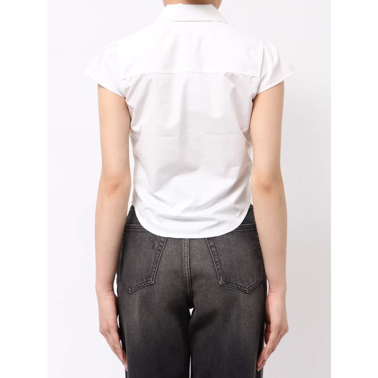 フロントジップシャーリングクロップドシャツ | EVRIS | 詳細画像25 