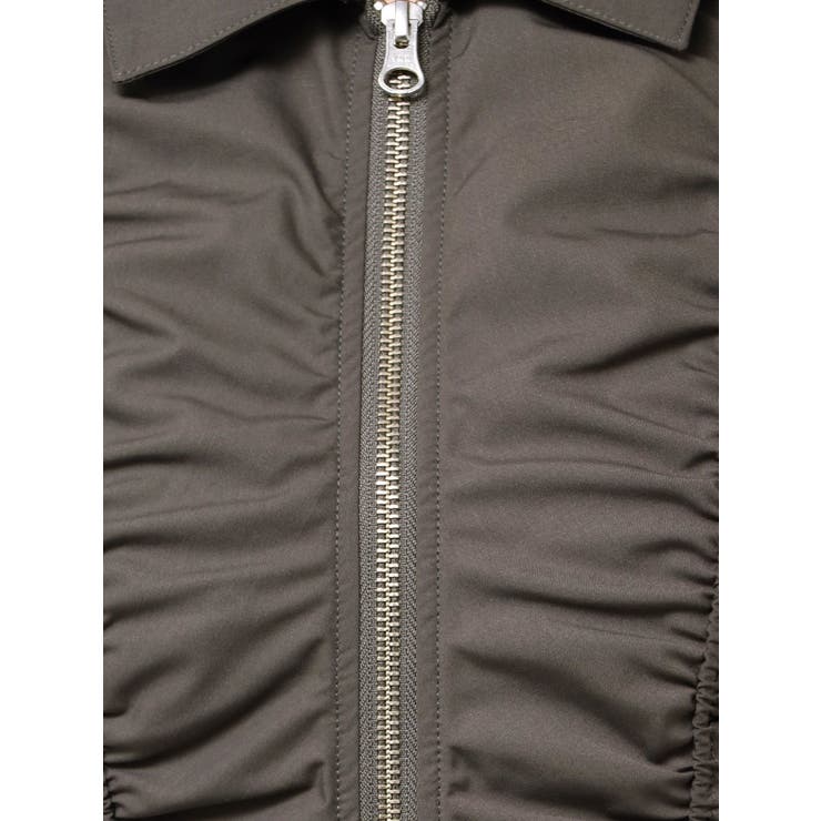 フロントジップシャーリングクロップドシャツ | EVRIS | 詳細画像32 