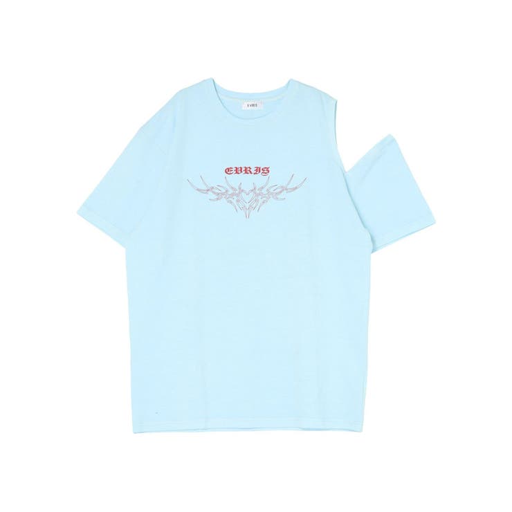 ショルダーカッティングBIGTシャツ | EVRIS | 詳細画像43 