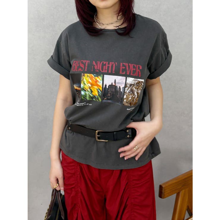 フロントフォトBIG Tシャツ | EVRIS | 詳細画像18 