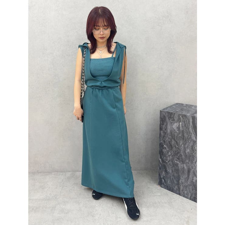 【美品】LISE PARMENTIER リズパルマンティエ ワンピース XS Aラインマキシワンピース】｜1er Arrondissement（プルミエ