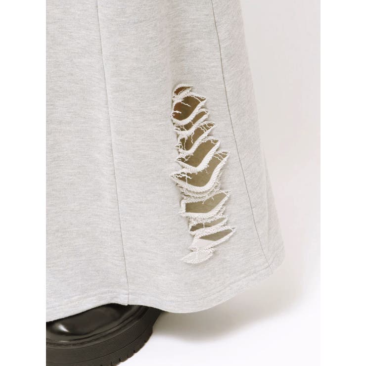 ビスチェセットフーディロングワンピース リブ素材 | EVRIS | 詳細画像36 