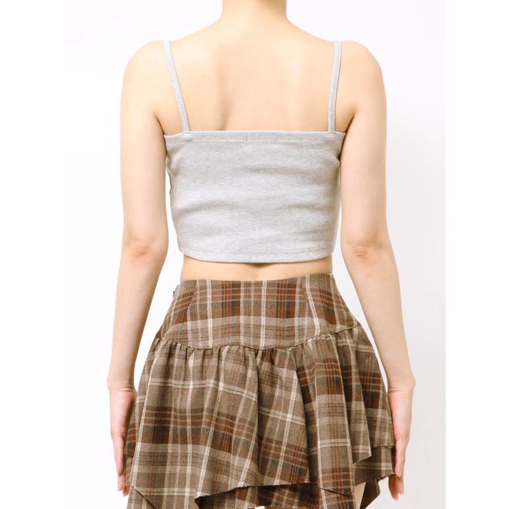 ビスチェセットフーディロングワンピース リブ素材 | EVRIS | 詳細画像39 