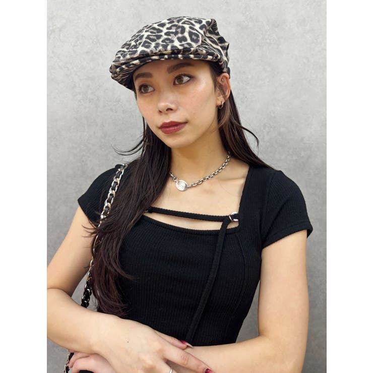 カットタイトハーフスリーブミニワンピース | EVRIS | 詳細画像10 