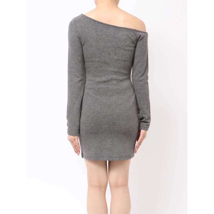 アウトワンショルダーミニワンピース | EVRIS | 詳細画像27 