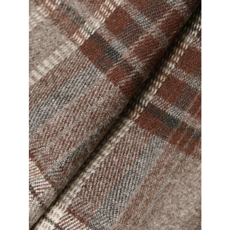 アシンメトリーランダムチェックミニスカート | EVRIS | 詳細画像42 