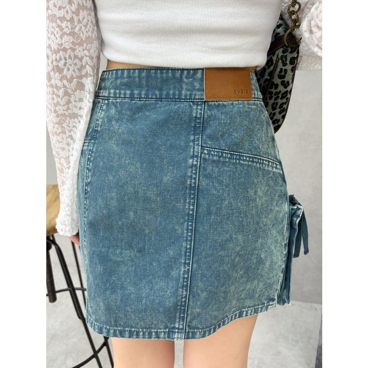 ヴィンテージライクカーゴミニスカート | EVRIS | 詳細画像21 