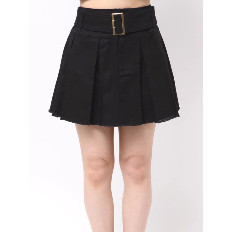 プリーツワイドベルトミニスカート | EVRIS | 詳細画像37 