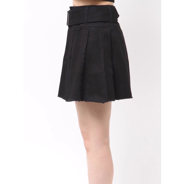プリーツワイドベルトミニスカート | EVRIS | 詳細画像38 