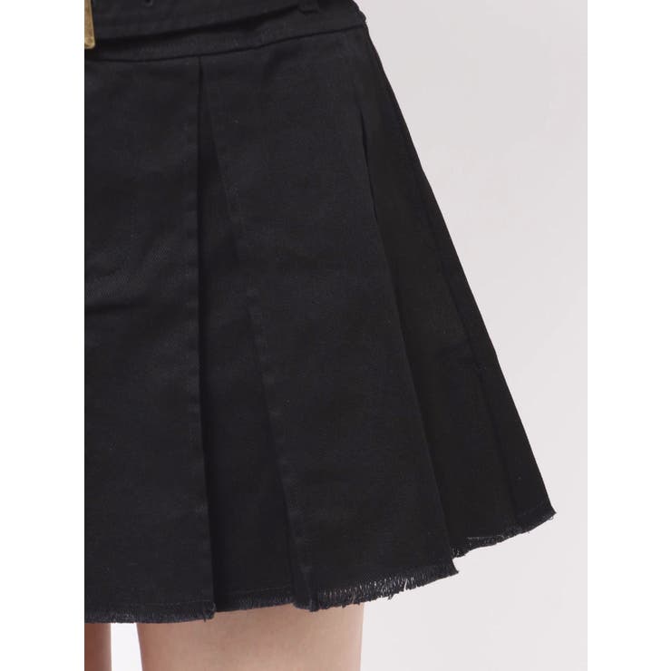 プリーツワイドベルトミニスカート | EVRIS | 詳細画像41 