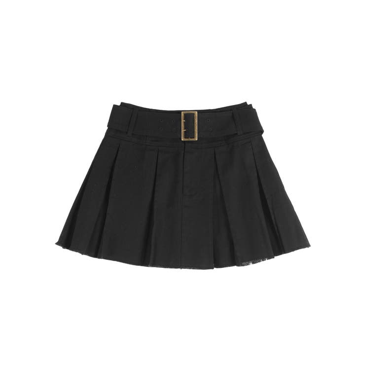 プリーツワイドベルトミニスカート | EVRIS | 詳細画像49 