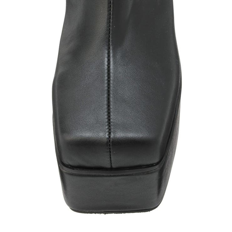 レザーライクチャンキーブーツ | EVRIS | 詳細画像26 