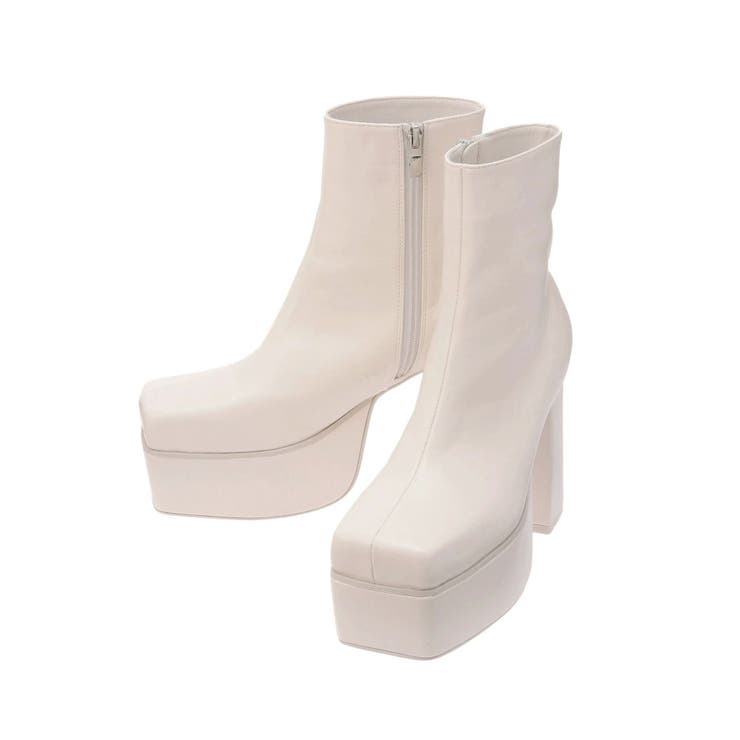 レザーライクチャンキーブーツ | EVRIS | 詳細画像29 