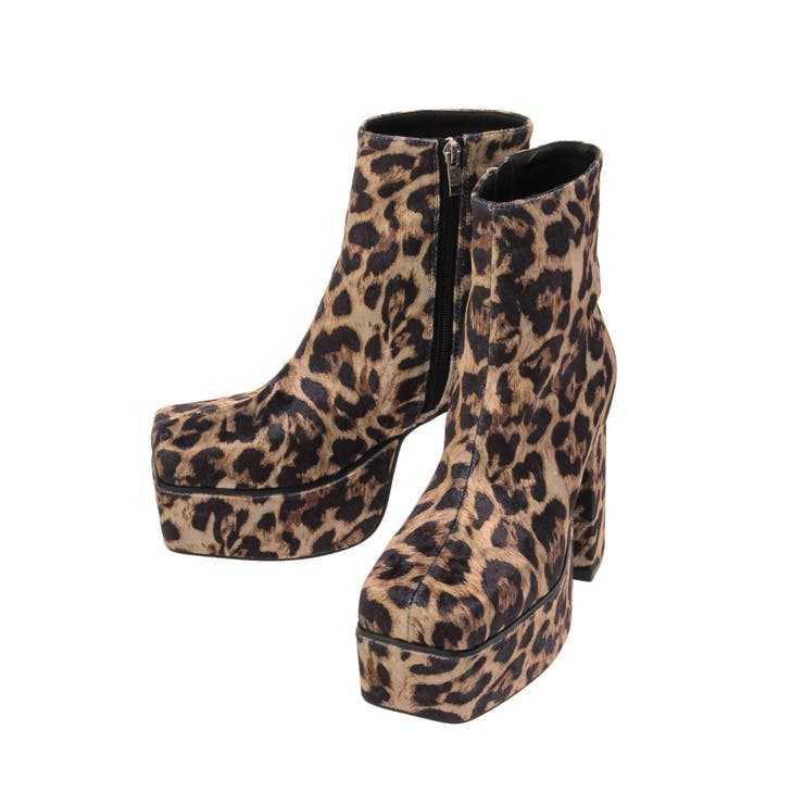 レザーライクチャンキーブーツ | EVRIS | 詳細画像30 