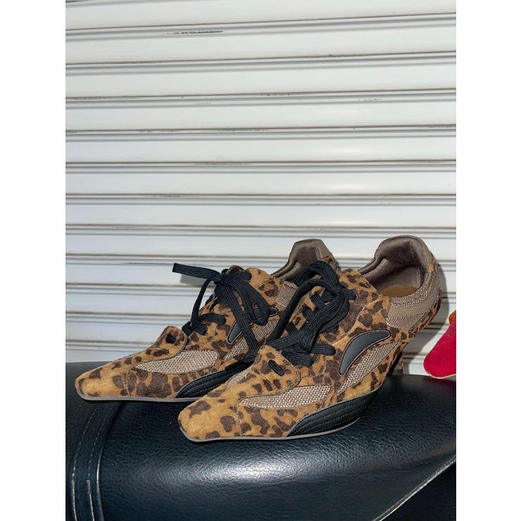 スウェードポインテッドスニーカーヒール | EVRIS | 詳細画像1 