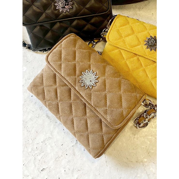 ベージュ | キルティングウォレットBAG | EVRIS