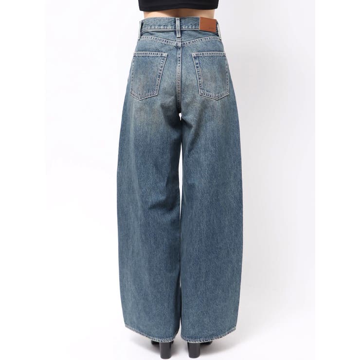 ヴィンテージライクボリュームワイドデニムパンツ | EVRIS | 詳細画像37 