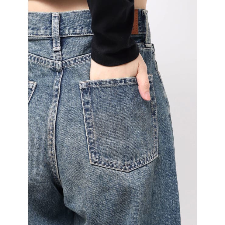 ヴィンテージライクボリュームワイドデニムパンツ | EVRIS | 詳細画像39 