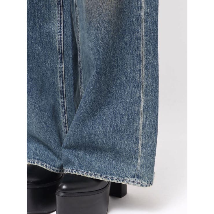 ヴィンテージライクボリュームワイドデニムパンツ | EVRIS | 詳細画像41 