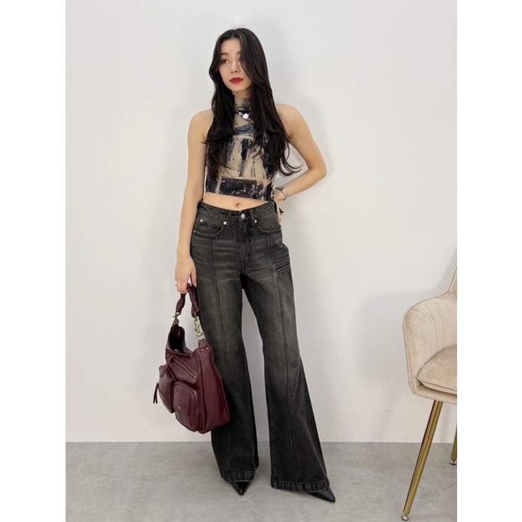 関税/送料込♡*courreges*フレア デニムパンツ CPCM｜フレアデニム | Rakuten Fashion(楽天ファッション／旧