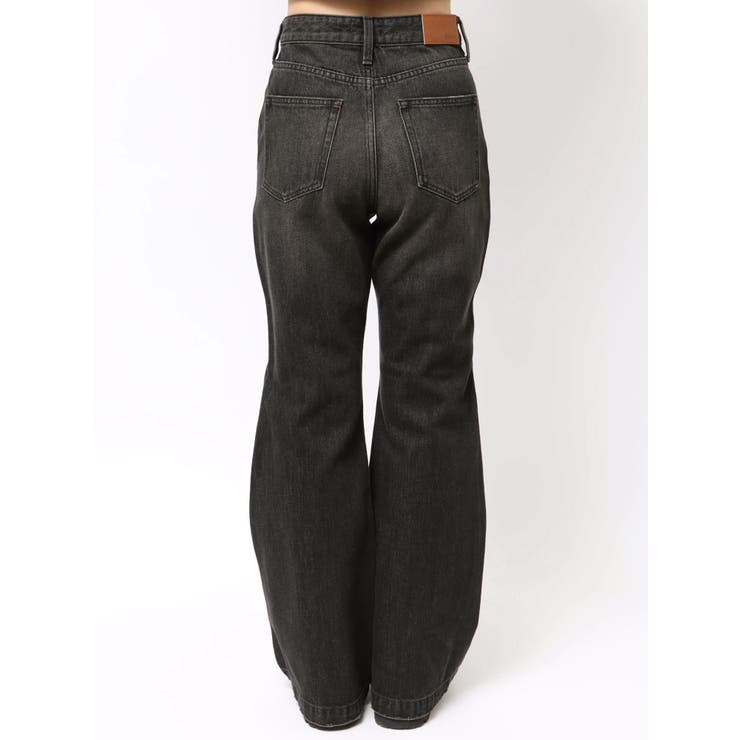 センターシームワイドフレアデニムパンツ | EVRIS | 詳細画像43 